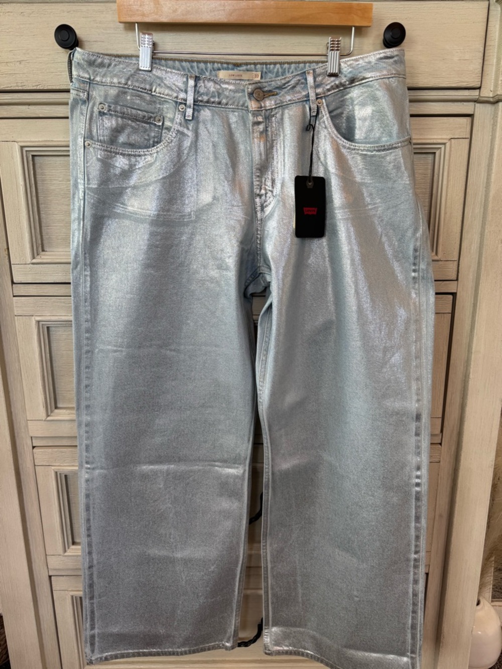 LEVI’S low-loose Women's Wide Leg Jeans light blue